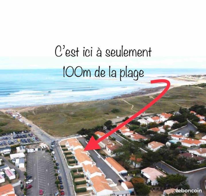 Brétignolles-sur-Mer Charmante Maison De Plage מראה חיצוני תמונה